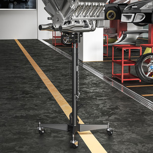 0.5 Ton High Lift Transmission Jack - Black by Livingandhome