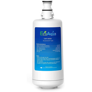 EcoAqua EWF-8005A Instanta Compatible Fridge Water Filter Replacement - White by EcoAqua