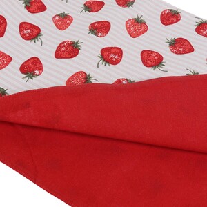 Strawberry Table Runner - Red by My Home