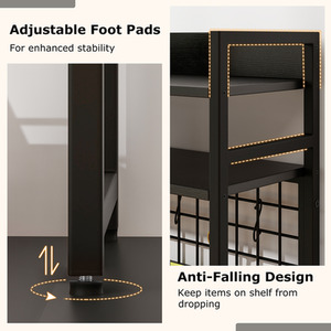 Desktop Display Rack - Black by Costway
