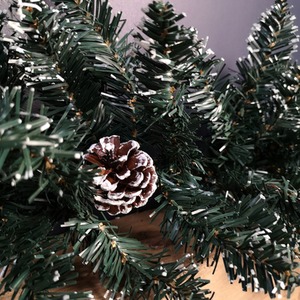 Christmas Garland with Pine Cones and Berries - Green by Samuel Alexander