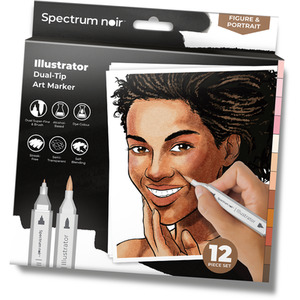 Spectrum Noir Illustrator 12 Pack by Spectrum Noir