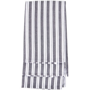 Pack of 3 Basket Weave Tea Towels - Grey