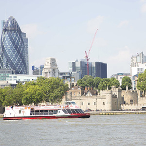 Lunch Cruise on the Thames for Two Gift Experience - White by Buyagift