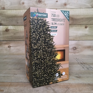 Premier 750 Warm LED Christmas Lights with Multi-Mains Timer - Warm white by Samuel Alexander