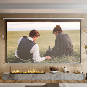 Electric Motorized Projector Screen by Livingandhome