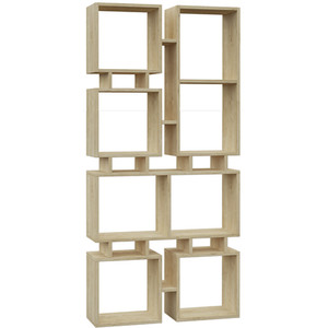 Rail Bookcase Modern Display Unit by Decortie