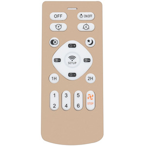 LED Ceiling Fan Light with Butterfly Wing Design - White by Livingandhome