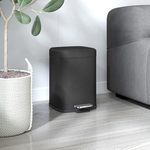 HOMCOM Kitchen Pedal Bin Fingerprint Proof by HOMCOM