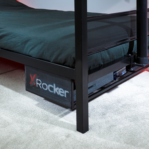 X Rocker Basecamp Single TV Gaming Bed - Black by X Rocker