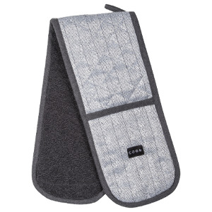 Double Oven Glove Grey