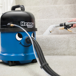 230V Henry Wash Carpet Hard Floor Cleaner - Blue by Henry