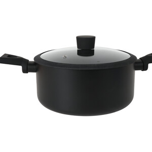 Ayano Soft Touch Non-Stick Casserole Pot and Lid by Ayano by Kitchenmaster