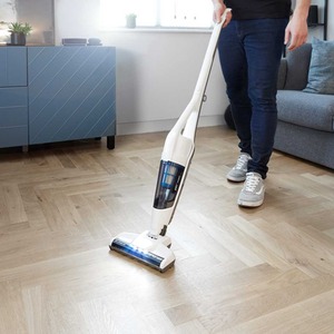 Vacmaster Joey Compact Cordless Upright Vacuum with detachable Handheld Cleaner - White by Vacmaster