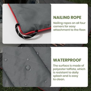 Picnic Blanket Outdoor Portable With Storage Bag - Grey