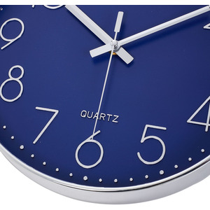 12-Inch Colourful Quartz Wall Clock by Livingandhome