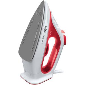 Braun 1900W Texstyle 1 Steam Iron - Red by Braun