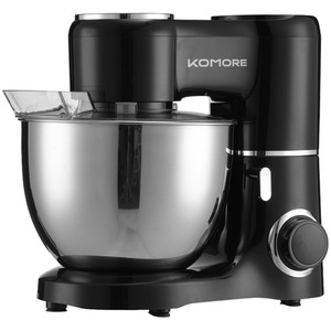 Household Electric Stand Mixer with Splash Guard - Black by Livingandhome