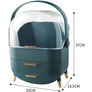 Luxurious Makeup Dustproof Organiser by Livingandhome