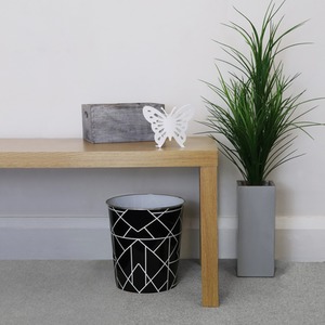 Linear Waste Paper Bin by JVL
