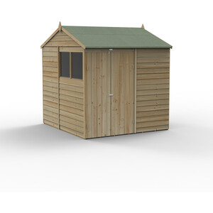 4LIFE Reverse Apex Shed 7x7 by Forest Garden