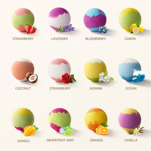 Three-layered DIY Bath Bomb Set - Purple by Livingandhome