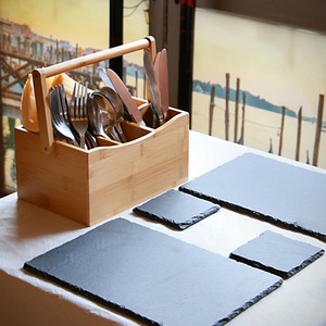 Bamboo Utensil Cutlery Holder - Bamboo by Maison & White