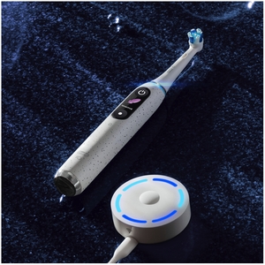 Oral-B iO Series 10 Stardust White Electric Rechargeable Toothbrush - White by Oral-B