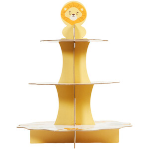 Safari Party Cake Stand - Multicolour by My Party