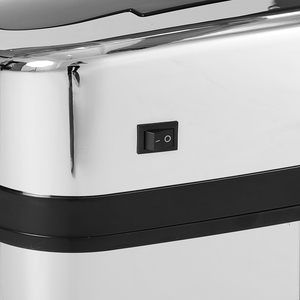 HOMCOM 30L Automatic Kitchen Bin - Silver by HOMCOM