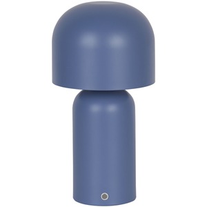 Portable Led Mushroom Table Lamp Blue - Blue by Lighting Collection
