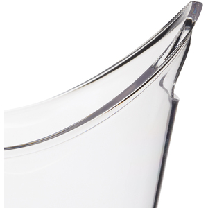 BarCraft Clear Acrylic Drinks Pail Wine Cooler, Labelled - Clear by BarCraft