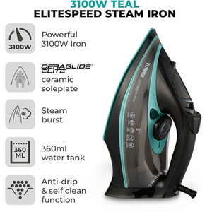Ceraglide 3100W Iron Ultra Speed Black and Teal - Teal by Tower