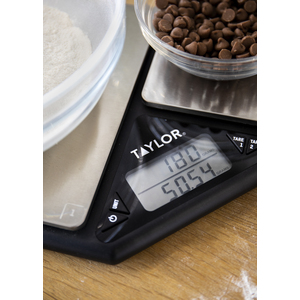 Taylor Pro Dual Platform Digital Dual 5Kg 500g Kitchen Scale - Grey by Taylor