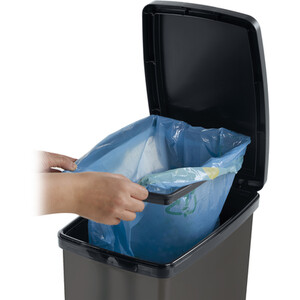 Moda Slim Pedal Bin 40L - Charcoal