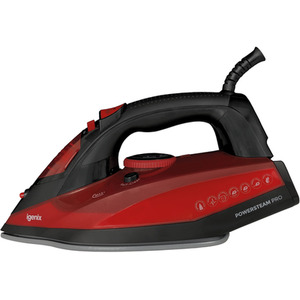 PowerSteam Pro 2600W Steam Iron - Red by Igenix