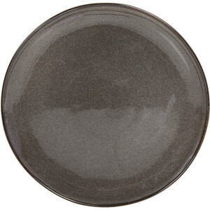 Reactive Glaze Plate - Dark Grey / Side Plate