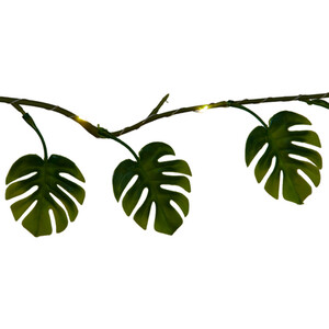 Solar Palm Leaf Garland - Green