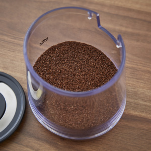 Morphy Richards Stainless Steel Burr Grinder - Silver by Morphy Richards