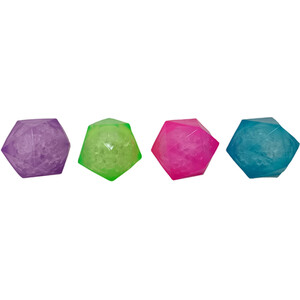 Light Up Polyhedron Squeeze Ball