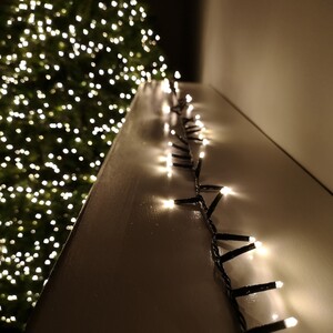 Premier 1000 Warm LED Christmas Lights with Multi Mains Timer - Warm white by Samuel Alexander
