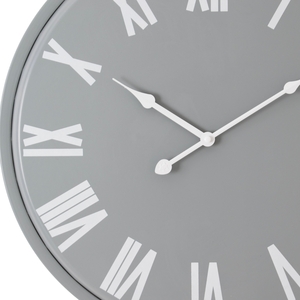 Stylish Timekeeper Rothay Wall Clock - Grey by KDMK