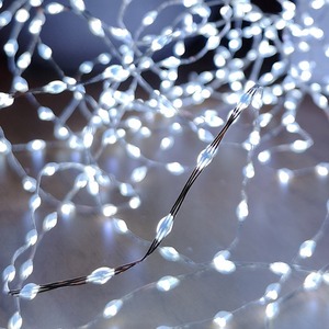 MicroBrights Christmas Lights with LEDs - white by Samuel Alexander