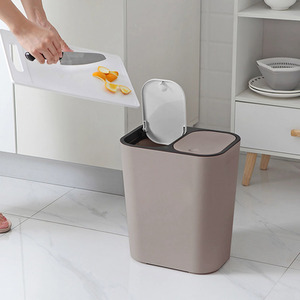 2 In 1 Kitchen Sorting Waste Bin by lifeideas