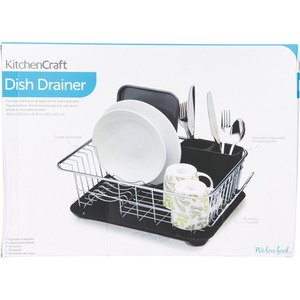 KitchenCraft Dish Drainer - Silver by KitchenCraft