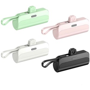 Compact Pocket Capsule Charging Bank - Green