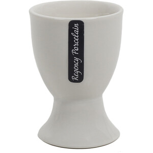Set of 4 Regency Porcelain Egg Cups - White