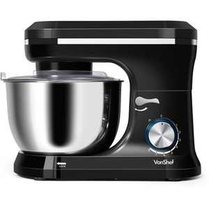 Electric Black Stand Mixer - Black by VonShef
