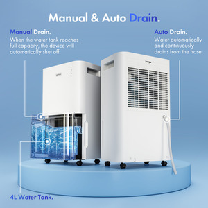 Dehumidifier 20L Day - White by VonHaus