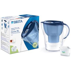 Brita Marella 3.5L Water Filter Jug and 1x Maxtra Pro Cartridge - Blue by Brita